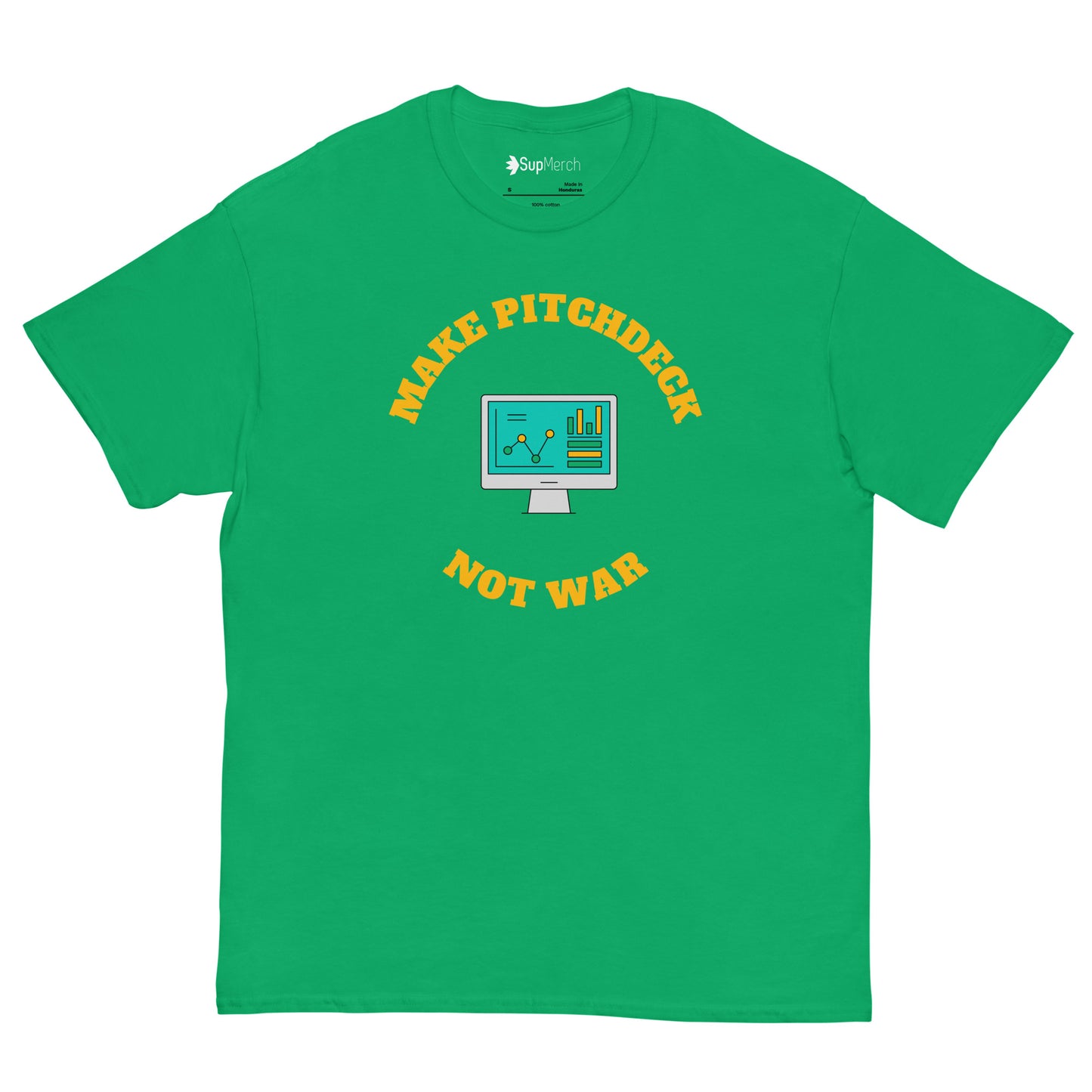 Make Pitch Deck not War T-Shirt